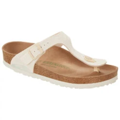 Birkenstock - Women's Gizeh TEX Canvas Vegan Rivet Logo - Sandales