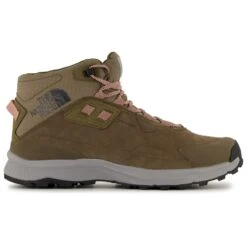 The North Face - Women's Cragstone Leather Mid WP - Chaussures De Randonnée